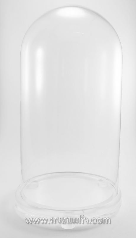 ครอบแก้วขนาด 6x12 นิ้วพร้อมฐานอะคลิลิค
